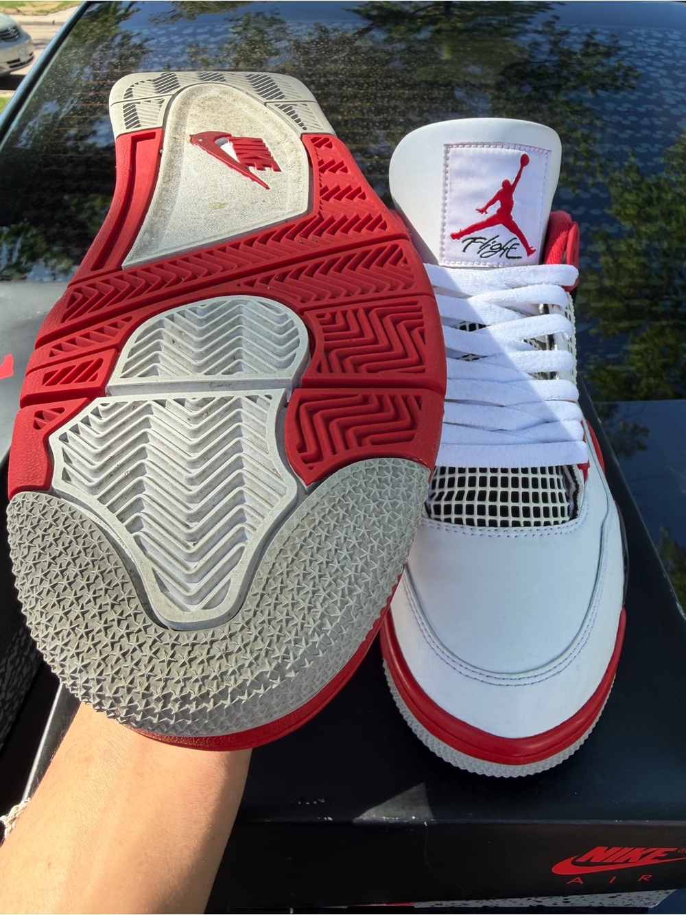 Jordan 4 “Fire Red” - Picture 6 of 7